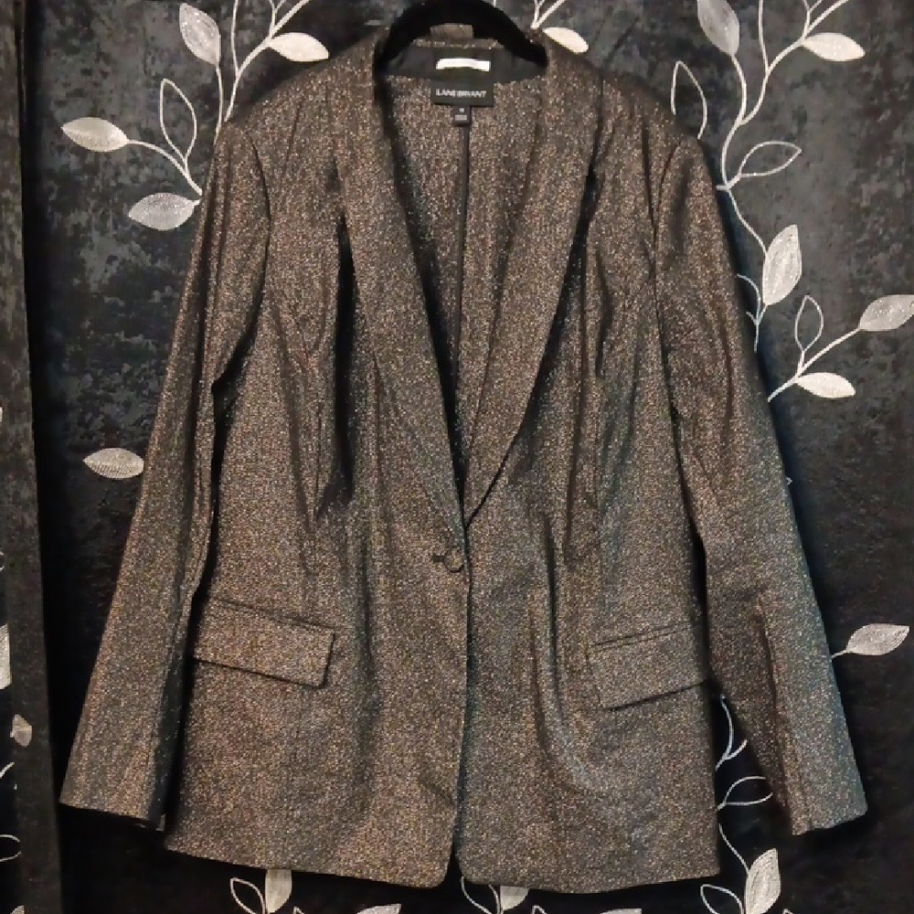 Lane Bryant Metallic Blazer for Women